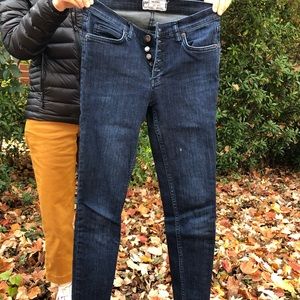 Free people cut-off denim jeans